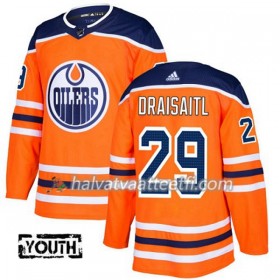 Lasten NHL Edmonton Oilers Pelipaita Leon Draisaitl 29 Adidas 2017-2018 Oranssi Authentic
